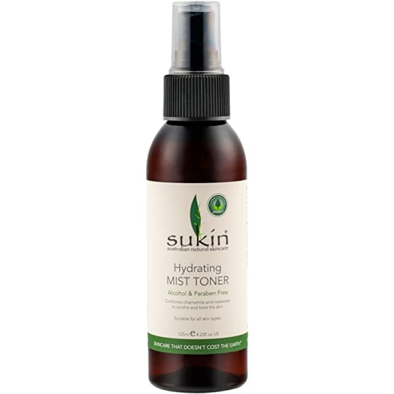 Βιολογικό Ενυδατικό Mist Προσώπου με Χαμομήλι & Τριαντάφυλλο