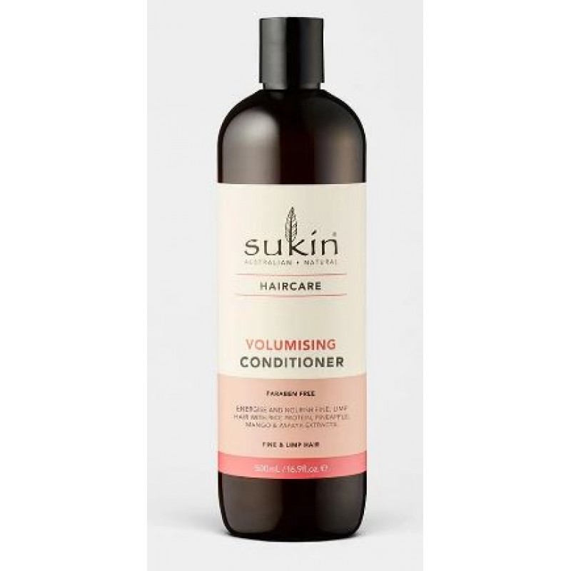 Βιολογικό Conditioner Μαλλιών για Όγκο / Natural Volumizing Conditioner 500ml SUKIN