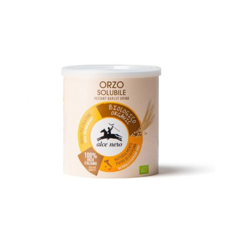 Βιολογικο υποκατάστατο στιγμιαίου καφέ απο κριθάρι 125gr Alce Nero
