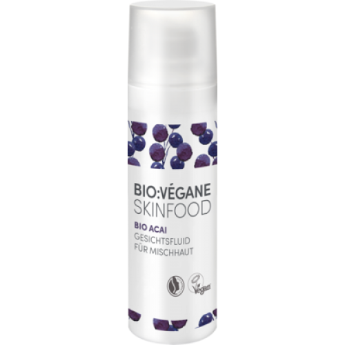 Βιολογική Λεπτόρευστη Κρέμα Προσώπου με Acai / Organic Acai Face Fluid 30ml BIO VEGANE