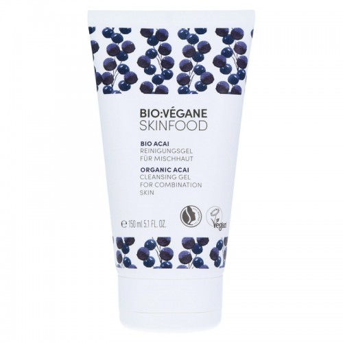 Βιολογικό Gel Καθαρισμού με Acai / Organic Acai Cleansing Gel 150ml BIO VEGANE