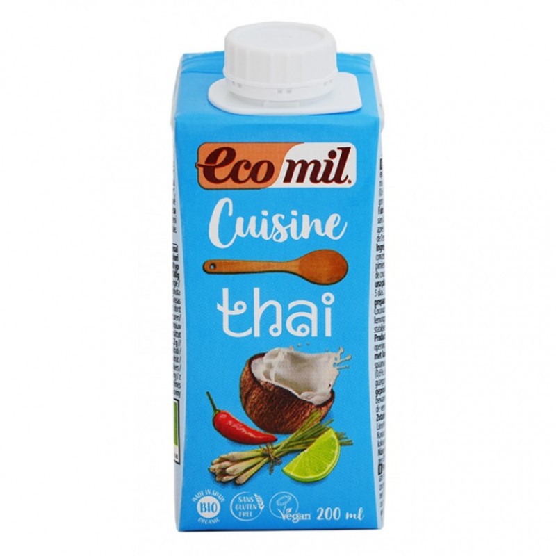 Βιολογική κρέμα μαγειρικής THAI 200ml Ecomil