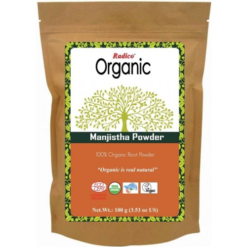 Βιολογική Πούδρα Manjistha / Organic Manjistha Powder 100gr RADICO ORGANIC