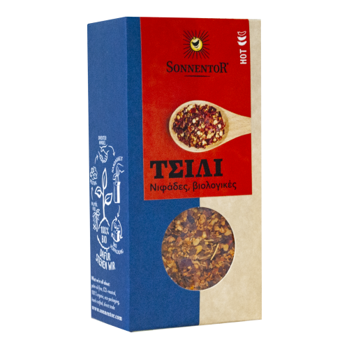 Βιολογικο Μπουκοβο (Νιφάδες Τσιλι) 45gr SONNENTOR