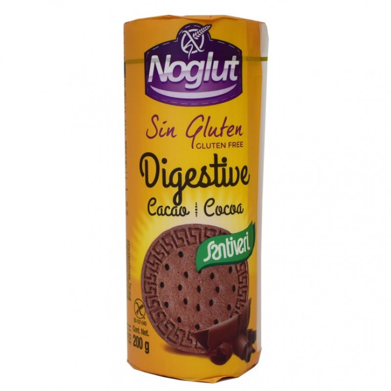 Βιολογικά Μπισκότα Κακάο χωρίς Γλουτενη 200gr SANTIVERI