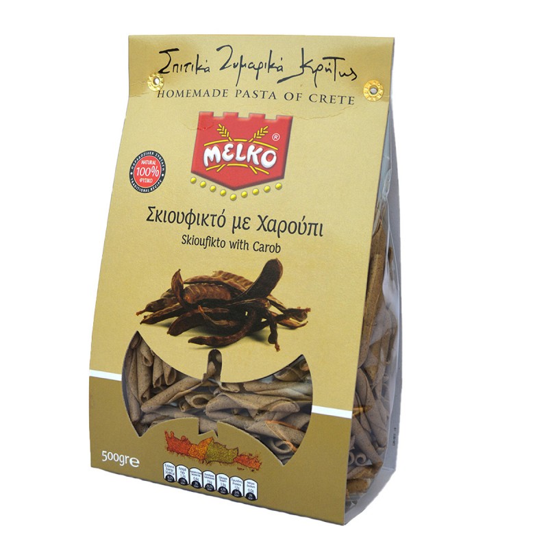 Παραδοσιακό Σκιουφικτο με Χαρουπι Κρήτης 500gr MELKO