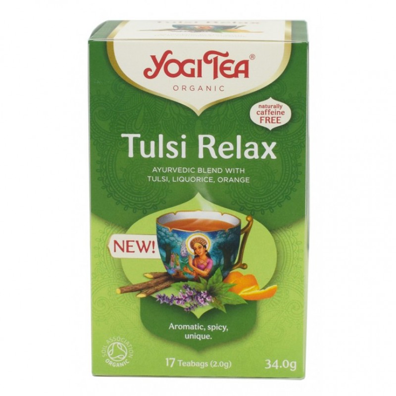 Βιολογικό τσάι TULSI RELAX 34gr YOGI