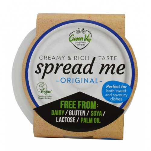 Βιολογικό Χορτοφαγικό αλειφωδες τυρί χωρίς Γλουτένη Χωρίς λακτόζη και χωρίς Φοινικέλαιο Spread me 250gr Green Vie