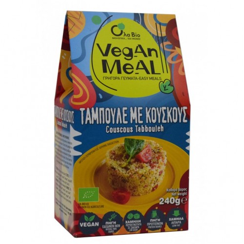 Βιολογικό Vegan Ταμπουλε με κους κους 240gr Ola Bio Βιολογικό Vegan Ταμπουλε με κους κους 240gr Ola Bio
