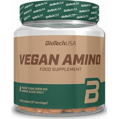 Vegan Amino (αμινοξέα) 300tabs "Biotech"