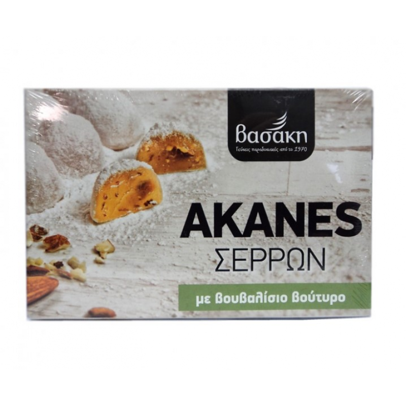 Ακανές Σερρών Βουβαλίσιος "Βασάκη" 360gr Ακανές Σερρών Βουβαλίσιος "Βασάκη" 360gr