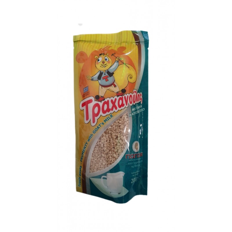 Τραχανάς Παιδικός με κατσικίσιο γάλα "Τραχανούλης" ΠΩΓΩΝΙ  200gr
