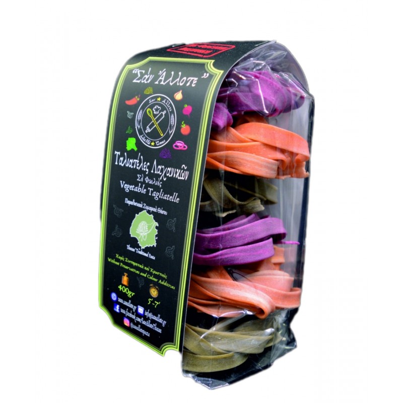 Ταλιατέλες Λαχανικών Θάσου φωλιές "ΣΑΝ ΆΛΛΟΤΕ" 400gr