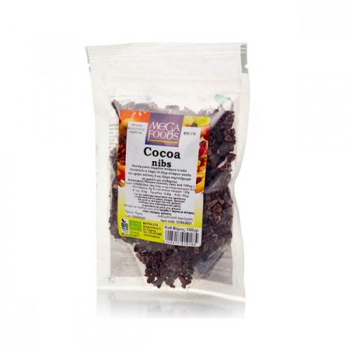 Βιολογικοί σπασμένοι σπόροι Κακάο (Cacao Nibs) 100gr Ola Bio Βιολογικοί σπασμένοι σπόροι Κακάο (Cacao Nibs) 100gr Ola Bio