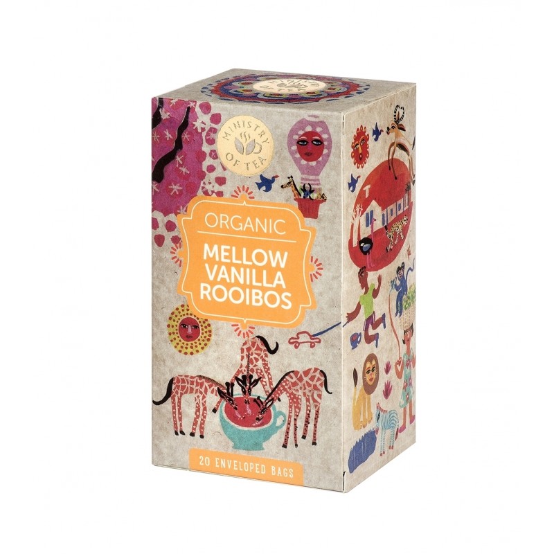 Βιολογικό Τσάι Roibos Βανίλια Χωρίς καφεΐνη 35gr Ministry of Tea