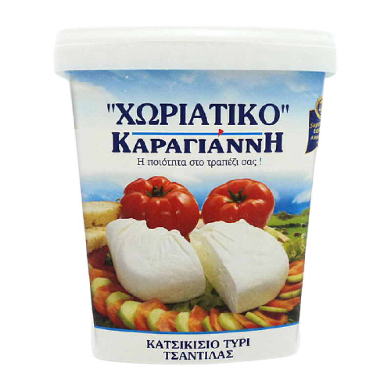 Κατσικίσιο τυρί Τσαντίλας "Χωριάτικο" Καραγιάννη 500gr