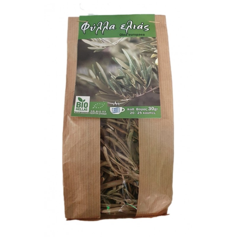 Φυσικά φύλλα Ελιάς 30gr Θετική Δόνηση