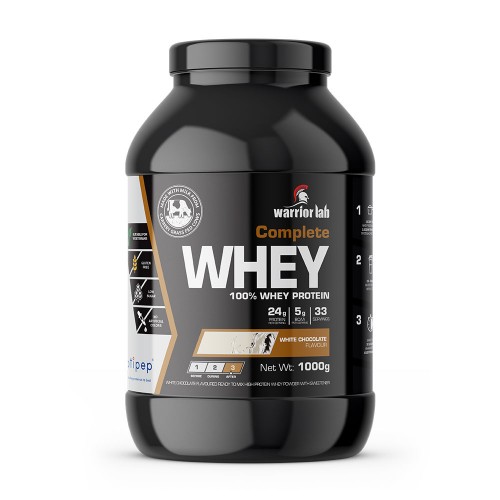 Πρωτεΐνη ορού γάλακτος Complete Whey White Chocolate “Warrior Lab” 1000gr