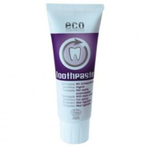 Βιολογική οδοντόκρεμα με μαύρο κύμινο χωρίς φθόριο 75ml Eco Cosmetics