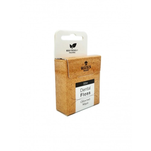 Οικολογικό οδοντικό νήμα Dental Floss 50m RIZES WOOD