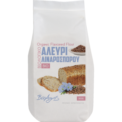 Βιολογικό αλεύρι Λιναρόσπορου 350gr Βιοαγρός