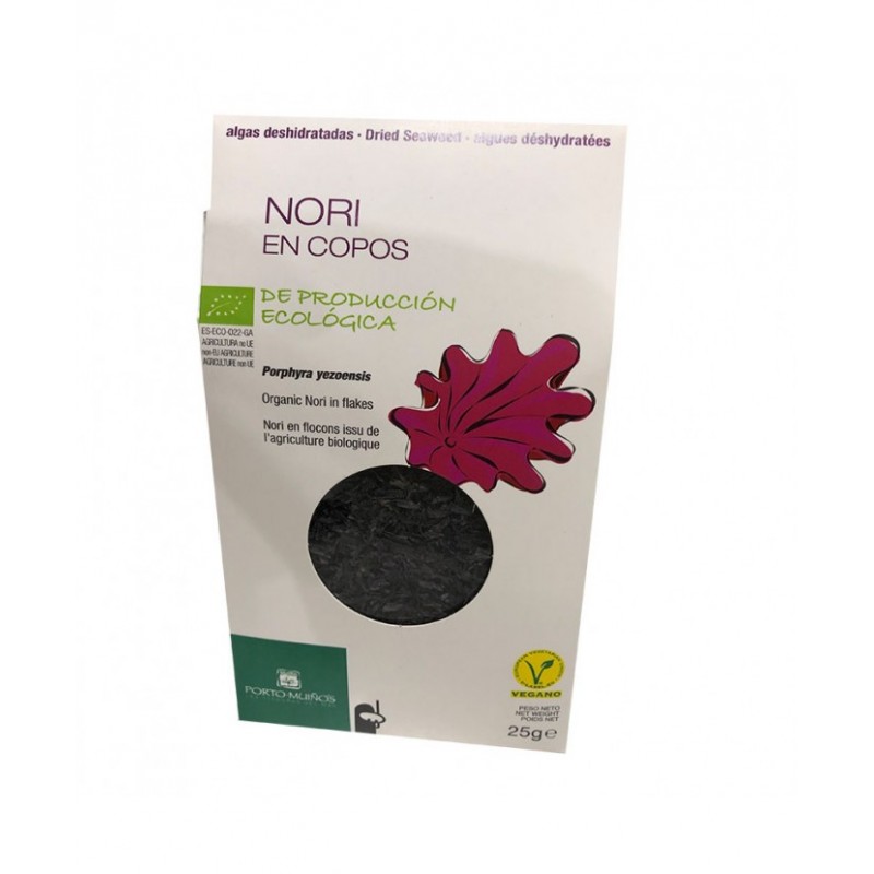Βιολογικά φύκια Nori αποξηραμένα 25gr Porto-Muinos