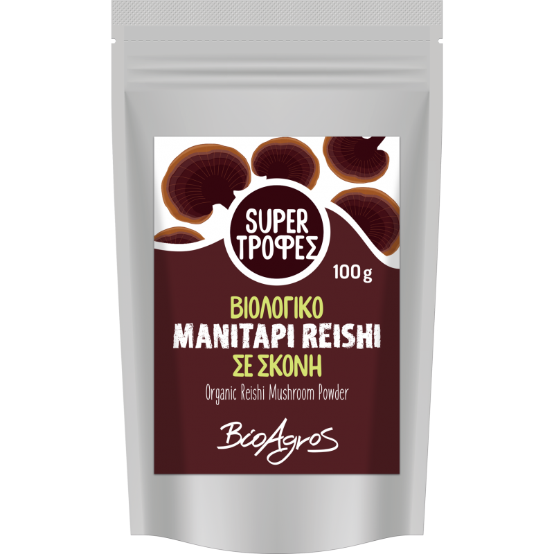 Βιολογικό Μανιτάρι Reishi Γανόδερμα 100gr Βιοαγρός