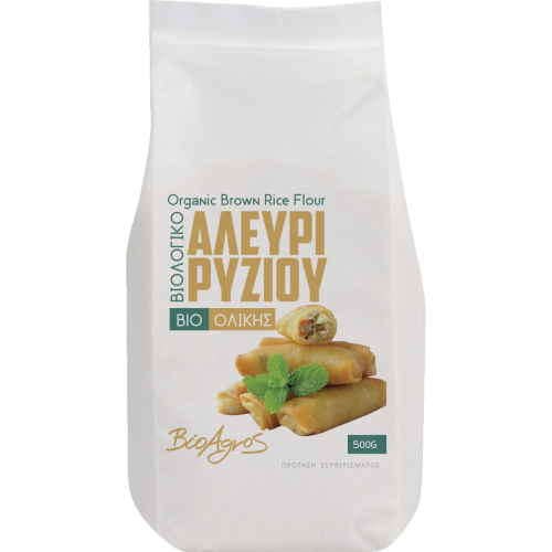 Βιολογικό Αλεύρι Ρυζιού ολικής 500gr Βιοαγρός