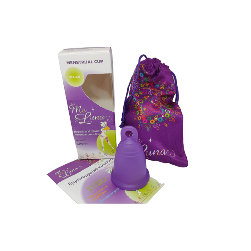 Κύπελλο περιόδου S - Size SET Box Violet Ring Vegan Me Luna