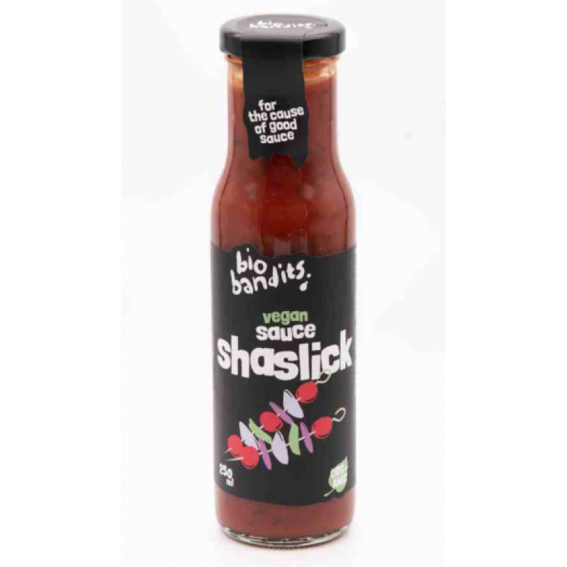 Βιολογική σάλτσα Σασλικ Shaslick Vegan 250ml bio bandits