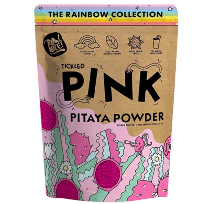 Βιολογική Ροζ Πιτάγια σκόνη Pink Pitaya powder 50gr Greenbay