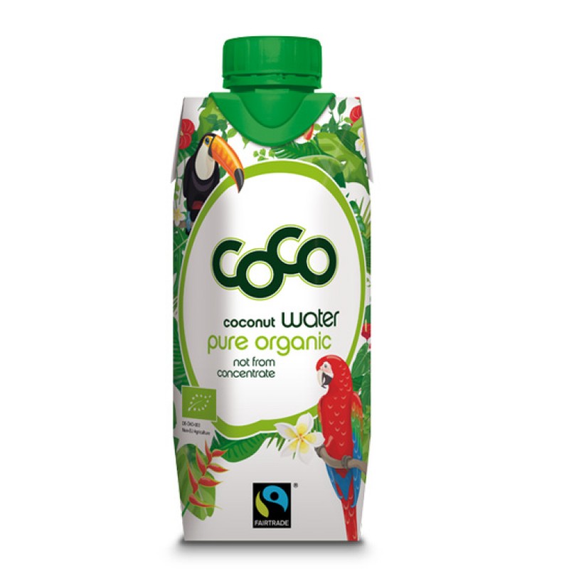 Βιολογικό νερό πράσινης καρύδας 330ml DrM