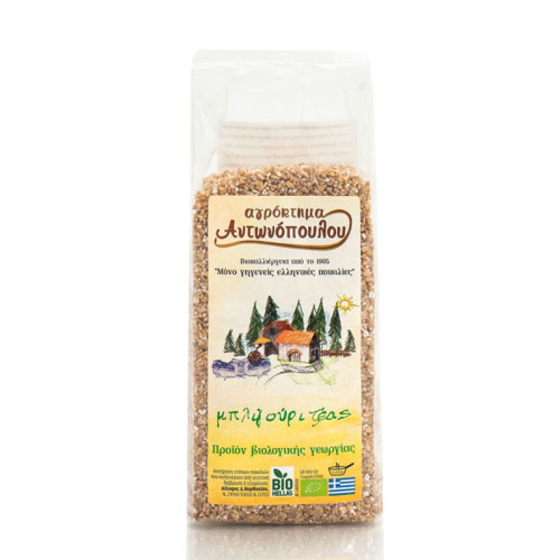 Βιολογικό Πλιγούρι Ζέας 400gr Αγρόκτημα Αντωνόπουλου