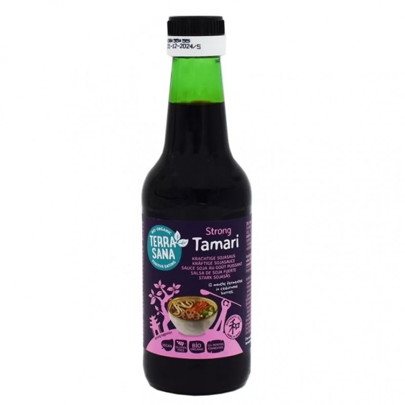 Βιολογική Σάλτσα Ταμαρι Tamari sause χωρίς Γλουτενη 250ml Terrasana