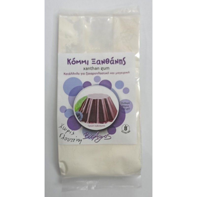 Βιολογικό Κόμμι Ξανθάνης χωρίς γλουτένη "ΒιοΑγρός" 100gr