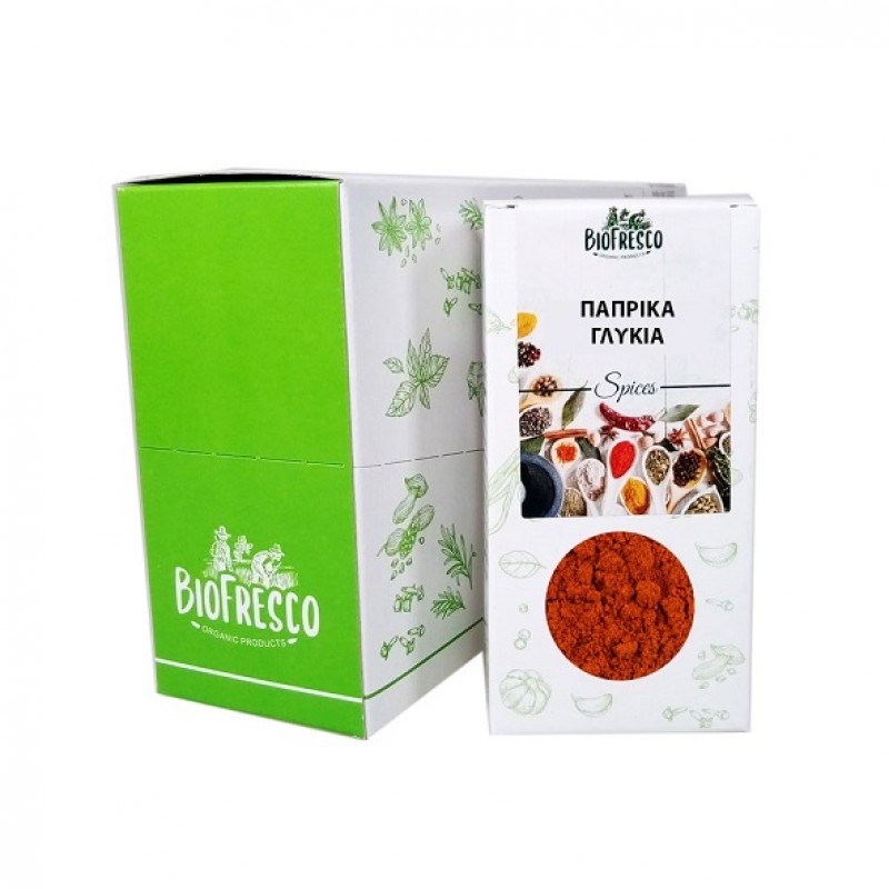 Βιολογική Πάπρικα γλυκιά 30gr Βιοφρέσκο