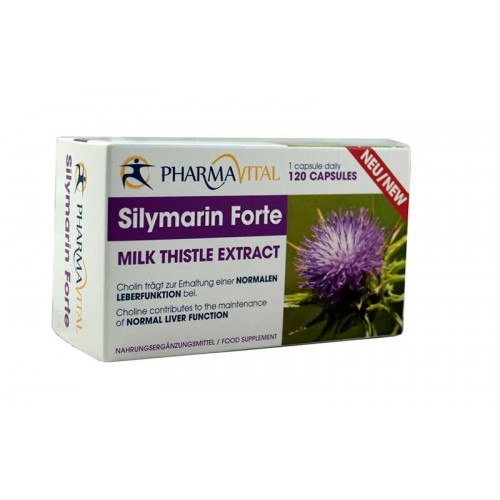 Βιολογικό Γαιδουράγκαθο  120  ταμπλέτες SILYMARIN FORTE 120 CAPS PHARMAVITAL   