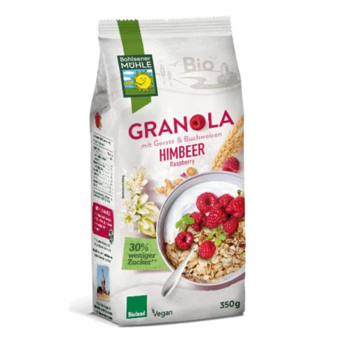 Βιολογική Γκρανολα Granola Σμέουρο 350gr Bioland
