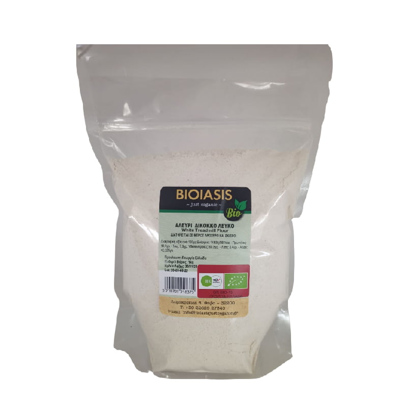 Βιολογικό Αλεύρι Δίκκοκο Λευκό 1kg Bioiasis