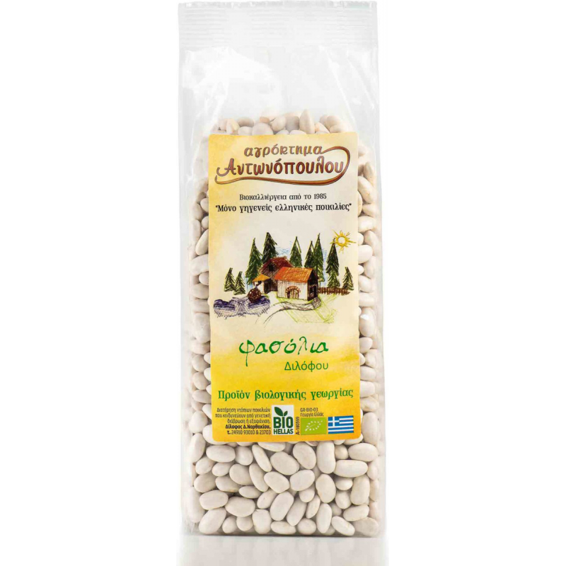 Βιολογικά φασόλια 500gr Αγρόκτημα Αντωνόπουλου