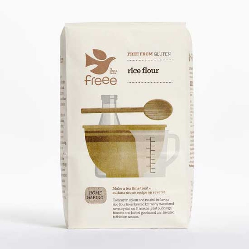 Βιολογικό αλεύρι Ρυζιού χωρίς Γλουτένη 1kg Freee