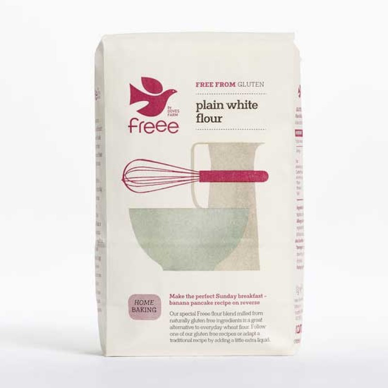 Βιολογικό μείγμα λευκών Αλεύρων γενικής χρήσης χωρίς Γλουτένη 1kg Freee