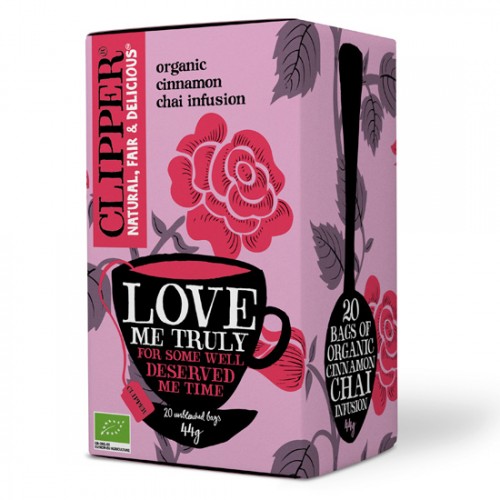 Βιολογικό Τσάι Love me Truly mix 20 φακελάκια 36gr Clipper