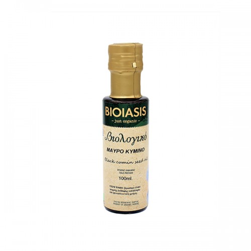 Βιολογικό Έλαιο μαύρο Κύμινο 100ml Bioiasis