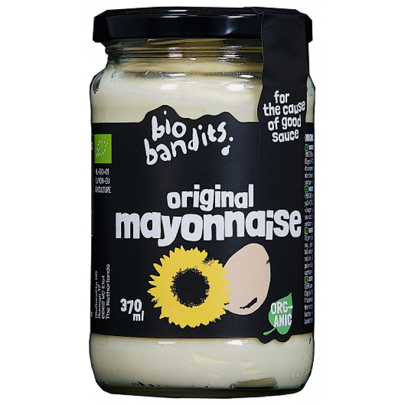 Βιολογική μαγιονέζα Original 370ml bio bandits
