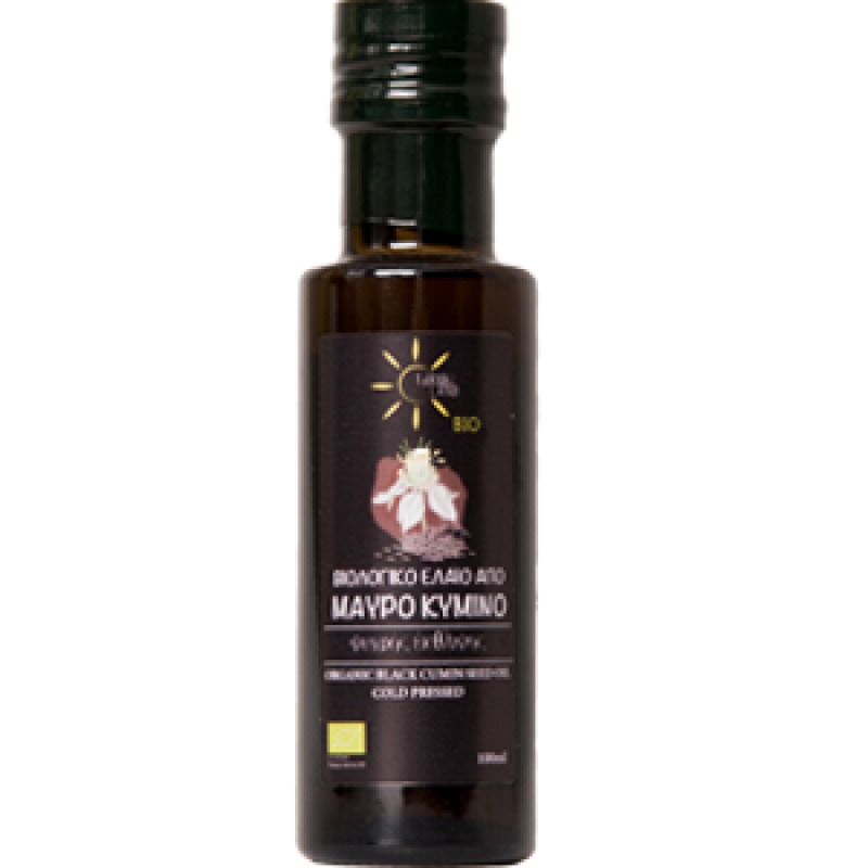 Βιολογικό Έλαιο μαύρο Κύμινο 250ml Thraki land