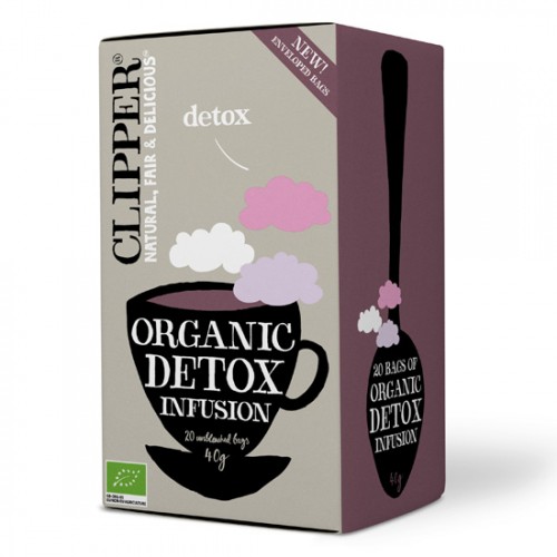 Βιολογικό Τσάι εκχύλισμα Αποτοξινωτικό organic DETOX Infusion 20bags 40gr CLIPPER