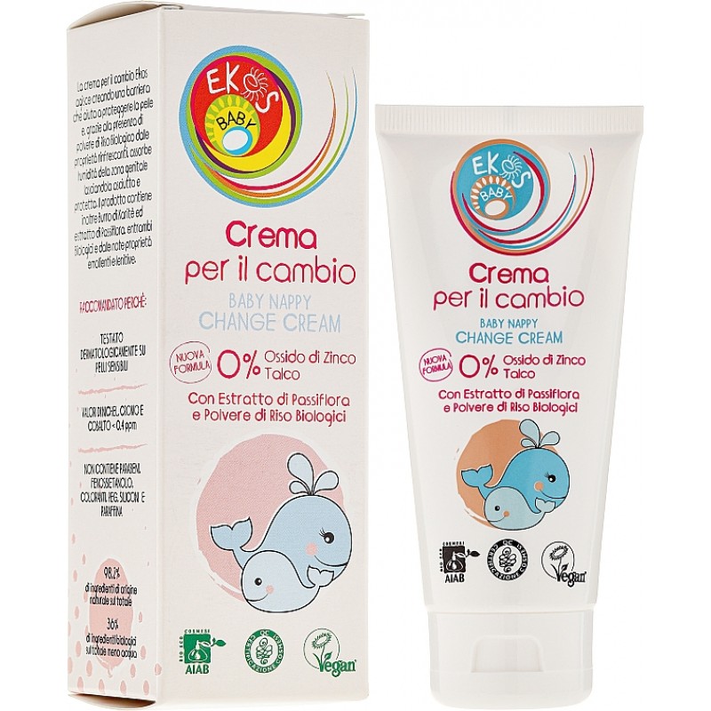 Βιολογική Κρέμα Αλλαγής Πάνας Μωρού 100ml Ekos Baby