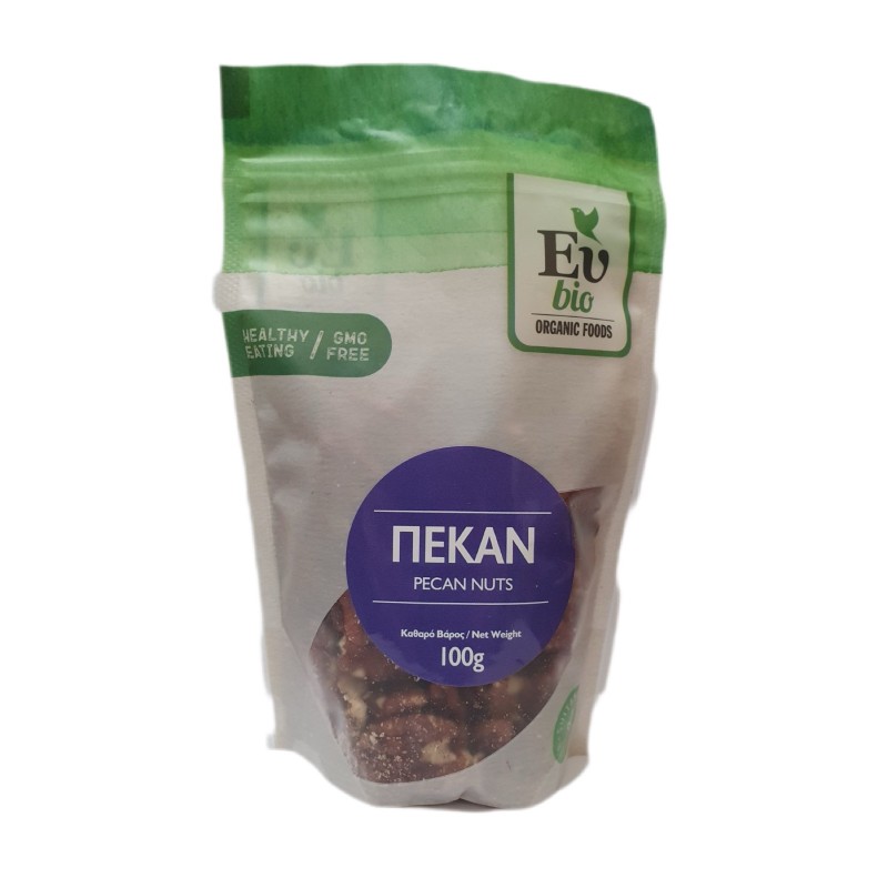 Βιολογικά Καρύδια Πεκάν 100gr Eu bio