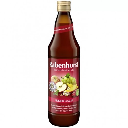 Βιολογικός χυμός INNER CALM 750ml Rabenhorst